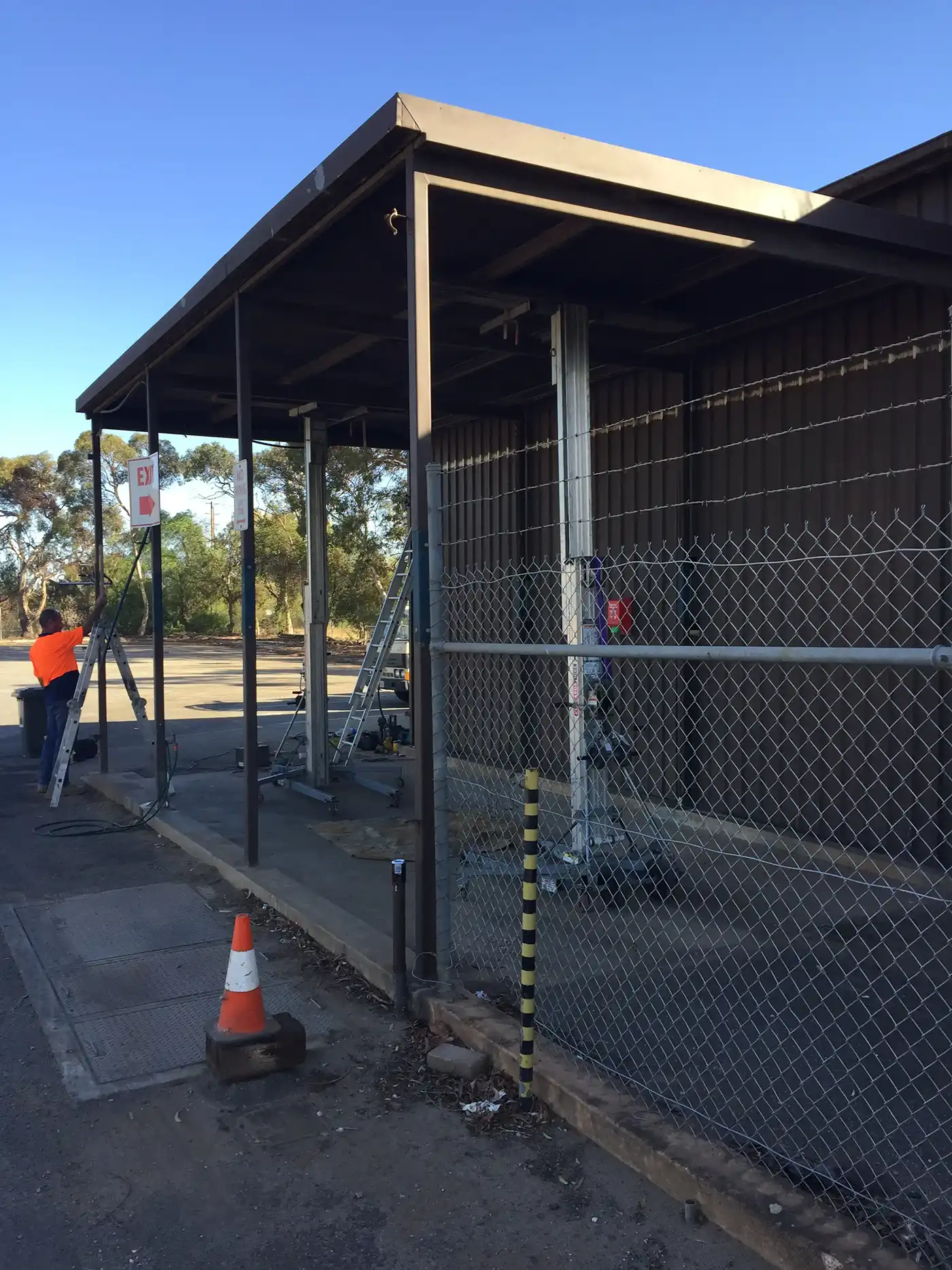 Structural steel fabrication 2