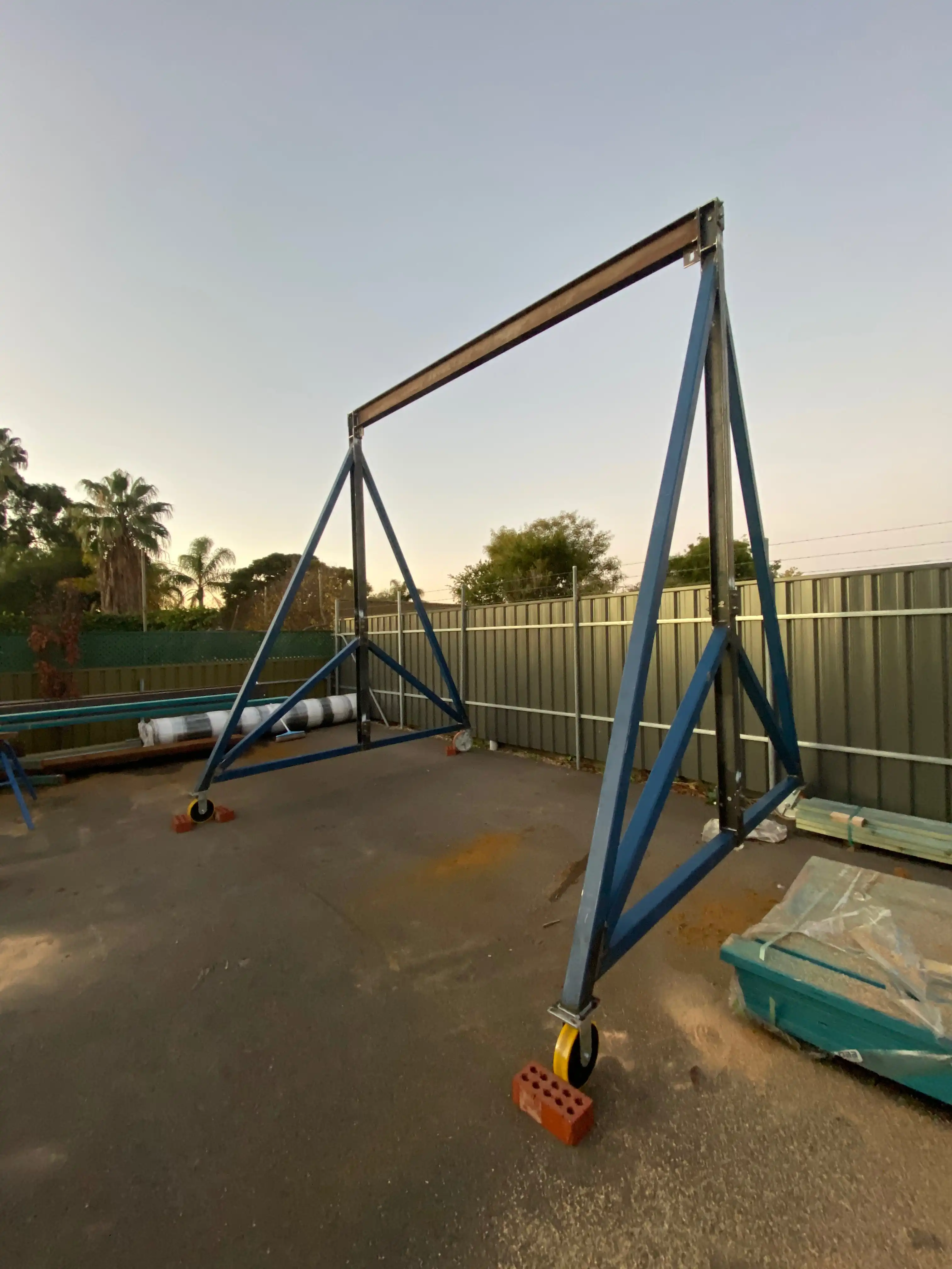 Structural steel fabrication 4