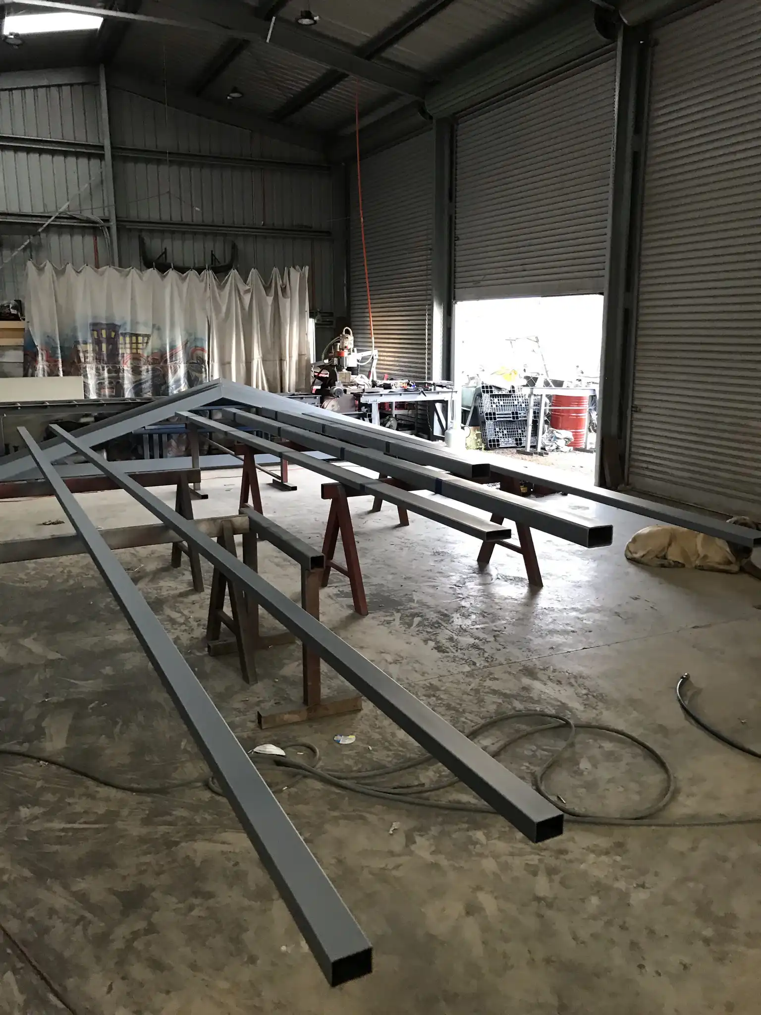 Structural steel fabrication 6